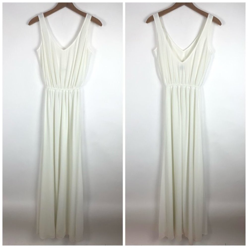 Show Me Your Mumu | Kendall Maxi Dress | no slit | Wedding Cake - Picture 4 of 7